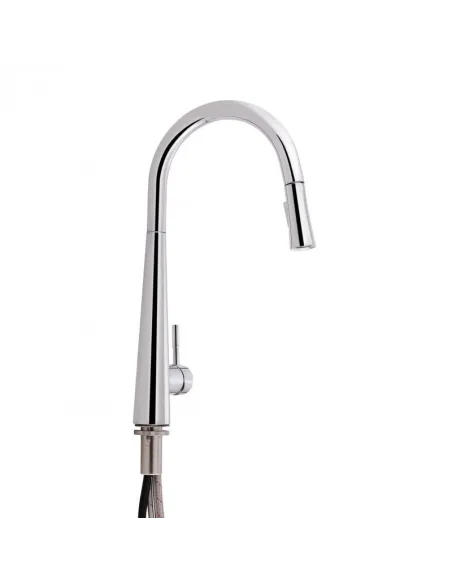Змішувач для кухні з висувним виливом Q-Tap Evicka QTEVI9135103UC Chrome - 1