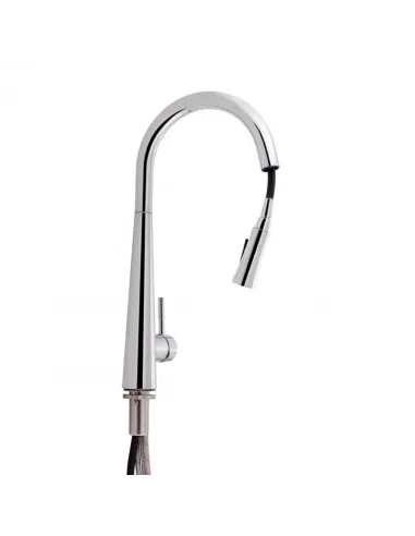 Змішувач для кухні з висувним виливом Q-Tap Evicka QTEVI9135103UC Chrome - 3