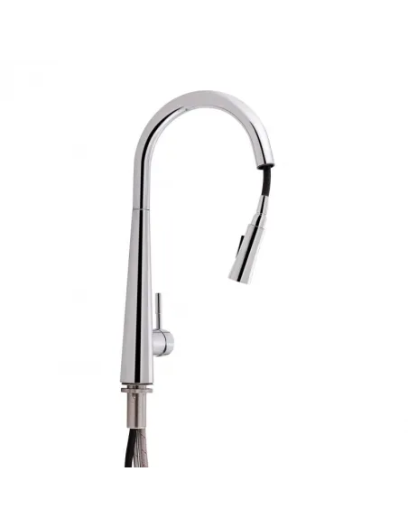 Змішувач для кухні з висувним виливом Q-Tap Evicka QTEVI9135103UC Chrome - 3