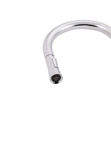 Змішувач для кухні з висувним виливом Q-Tap Evicka QTEVI9135103UC Chrome - 6