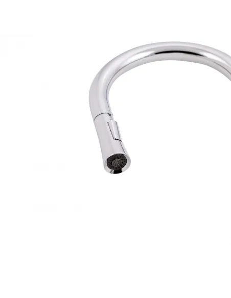 Змішувач для кухні з висувним виливом Q-Tap Evicka QTEVI9135103UC Chrome - 6