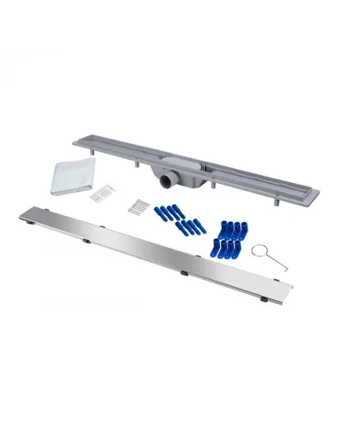 Канализационный линейный трап Q-Тap Dry Tile304-900, сухой затвор - 6