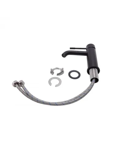 Змішувач для ванни та раковини Q-Tap Scorpio QTSCOR1050105B Black Matt - 3