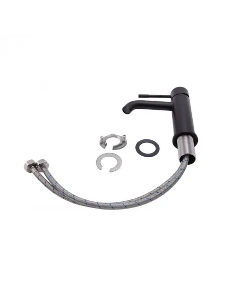 Змішувач для ванни та раковини Q-Tap Scorpio QTSCOR1050105B Black Matt - 3