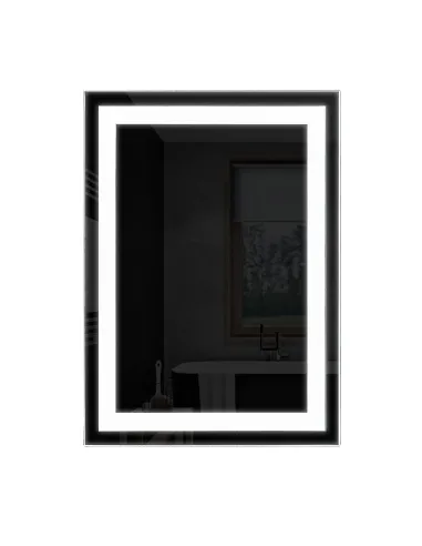 Дзеркало для ванної кімнати Unio MRR-01 SQR-AA-H 600 x 800 LED FL з підігрівом - 5