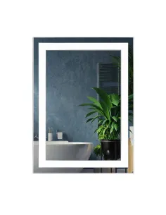 Зеркало для ванной комнаты Unio MRR-01 SQR-AA-H 700 x 800 LED FL с подогревом - 1