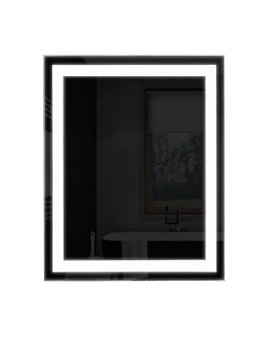 Зеркало для ванной комнаты Unio MRR-01 SQR-AA-H 700 x 800 LED FL с подогревом - 5