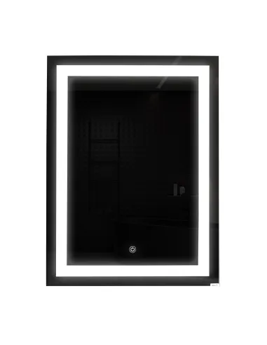 Зеркало для ванной комнаты Unio MRR-01 SQR-AA-S 600 x 800 LED FL с сенсором - 4