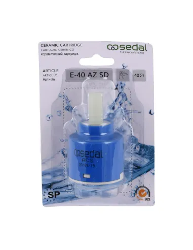 Картридж для змішувача Sedal E-40 AZ SD D40, короткий - 2