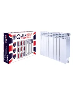 Радиатор биметаллический Queen Therm 500/120, 10 секций - 1