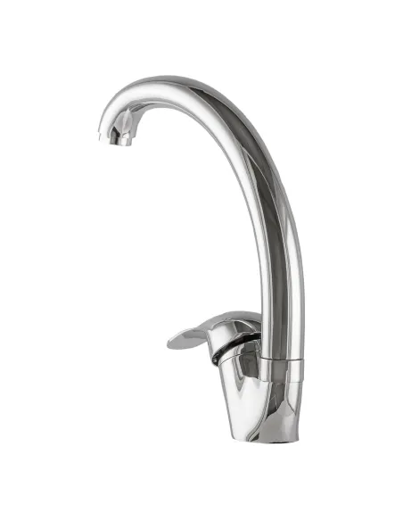 Смеситель для кухни EcoMix Energo E-GEZ-203S-WH на гайке - 2