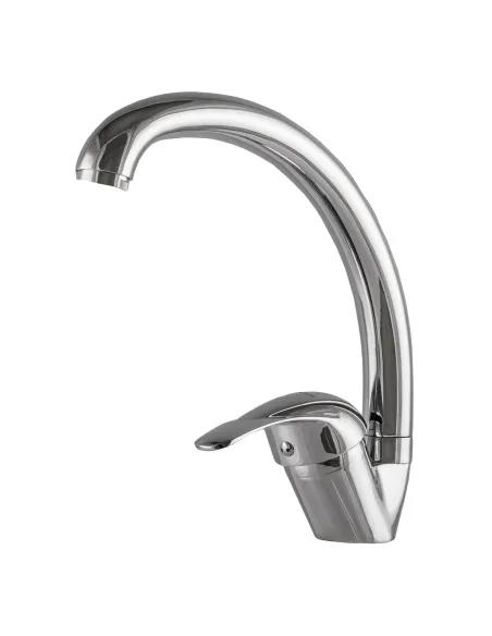 Смеситель для кухни EcoMix Energo E-GEZ-203S-WH на гайке - 1