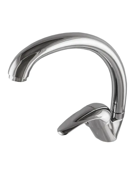 Смеситель для кухни EcoMix Energo E-GEZ-203S-WH на гайке - 3