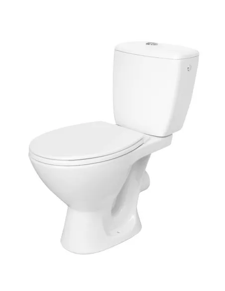 Унитаз-компакт Cersanit 206 Kaskada К010 3/6 л, боковой подвод воды, горизонтальный слив, сиденье - 1