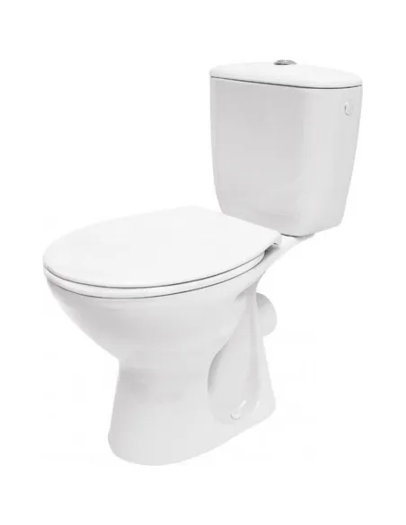 Унитаз-компакт Cersanit 679 President 010 3/6 л, боковой подвод воды, горизонтальный слив, сиденье - 1