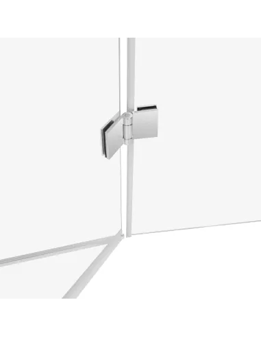 Душова кабіна з низьким піддоном Q-Тap Capricorn CRM1018RC6 Clear, прямокутна - 9