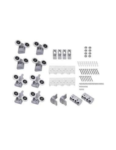 Душова кабіна без піддону Lidz Wawel SC80x80.SAT.LOW.FR, квадратна - 7