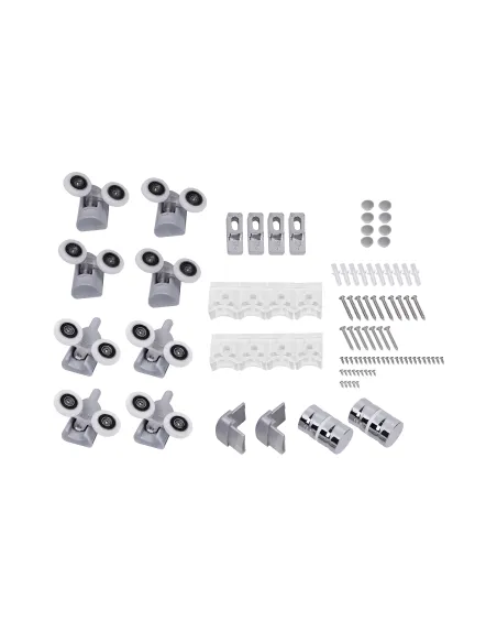 Душевая кабина с низким поддоном Lidz Wawel SC90x90.SAT.LOW.FR Frost Mazur, квадратная - 10