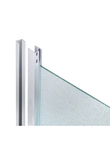 Душевая кабина с низким поддоном Lidz Wawel SC80x80.SAT.LOW.FR Frost Mazur, квадратная - 6