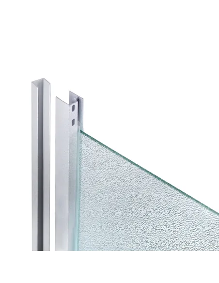 Душевая кабина с низким поддоном Lidz Wawel SC80x80.SAT.LOW.FR Frost Mazur, квадратная - 6