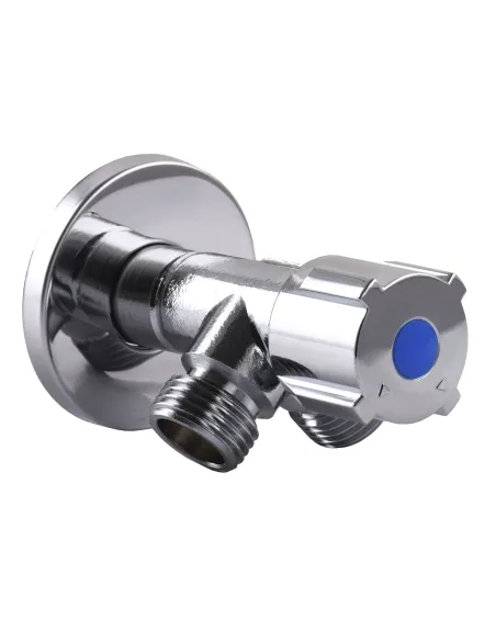  Приладовий кран кульовий подвійний кутовий Selba Double SL1588 1/2 х 1/2 х 1/2 дюйма - 4