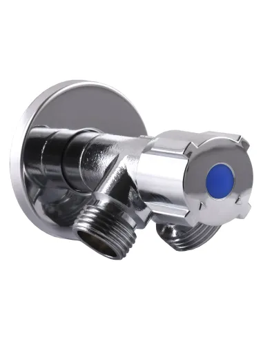  Приладовий кран кульовий подвійний кутовий Selba Double SL1599 1/2 х 1/2 х 3/4 дюйма - 4