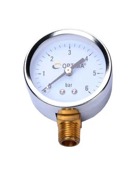 Манометр Optima Y50 - NFC-1 6 атмосфер 50 мм з нижнім підключенням - 1