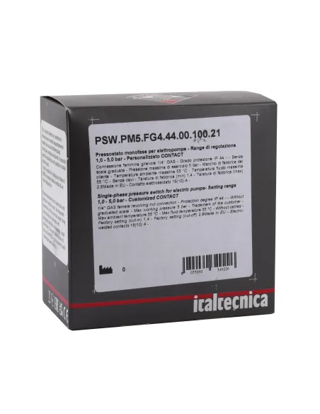 Механическое реле давления для насоса Optima Italtecnica PM-5 G - 5