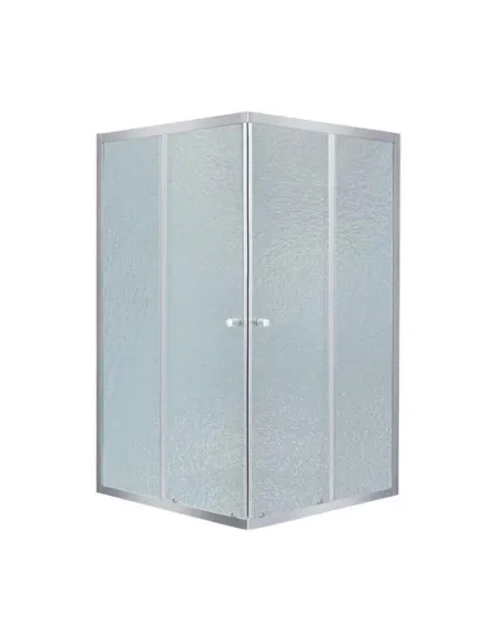 Душова кабіна без піддону Lidz Wawel SC80x80.SAT.LOW.FR, квадратна - 1