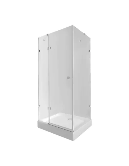 Душова кабіна з низьким піддоном Q-Тap Capricorn CRM1018RC6 Clear, прямокутна - 1