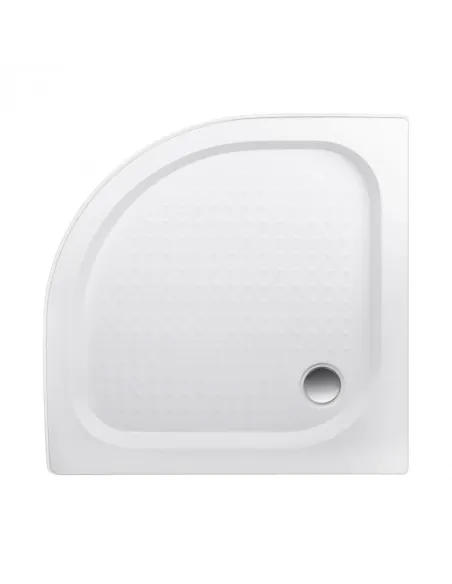 Низкий душевой поддон Lidz Kapielka ST90x90x14, полукруглый - 1