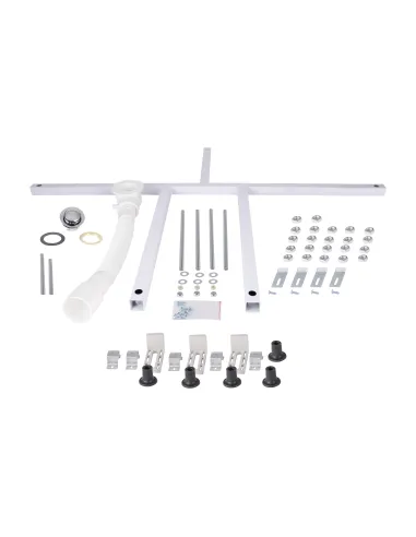 Низкий душевой поддон Lidz Kapielka ST90x90x14, полукруглый - 6
