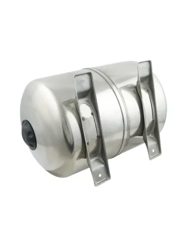 Гидроаккумулятор горизонтальный Lider Inox 24 литра, нержавеющая сталь - 3