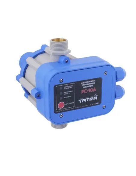 Электронное реле давления Tatra-Line РС-10A с автоматическим перезапуском и защитой от сухого хода - 1