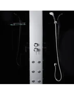 Панель душової кабіни Lidz PVC TANI 90x90 HIGH, зі шлангом підведення - 1