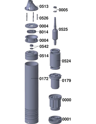 Вихревой скважинный насос Euroaqua TM10, 0.75 кВт, пульт управления - 4