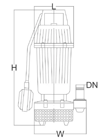 Дренажний насос Euroaqua QDХ 5-10-037 кВт - 3