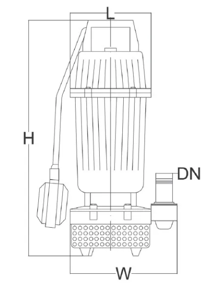 Дренажний насос Euroaqua QDХ 5-10-037 кВт - 3
