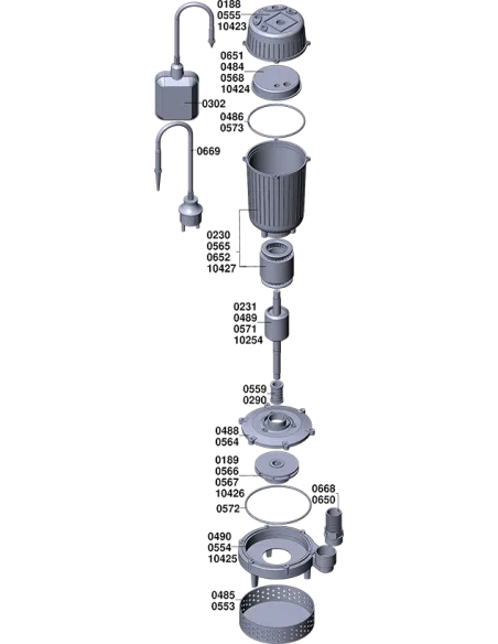 Дренажний насос Euroaqua QDХ 5-10-037 кВт - 4