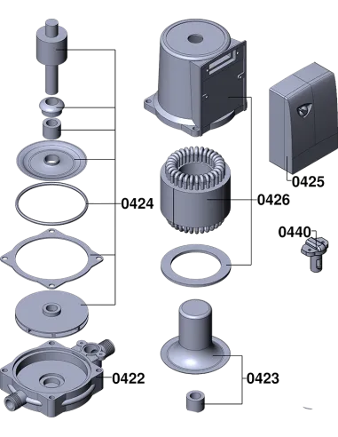 Насос для повышения давления Euroaqua GPS 15-90 с мокрым ротором - 4