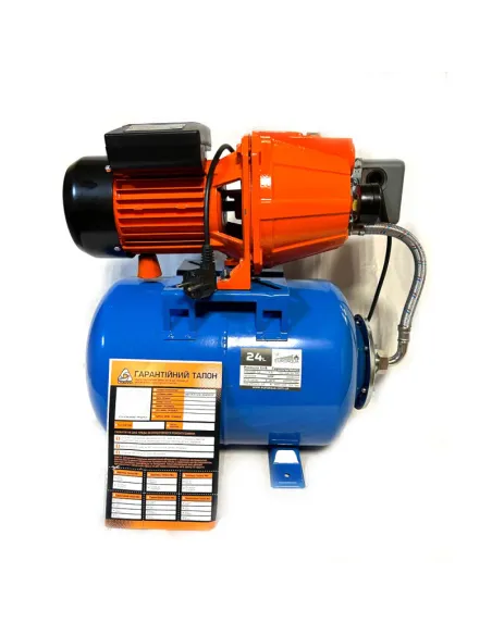 Насосная станция Delta JET 100 A 1.1 кВт, бак 24 литра - 2