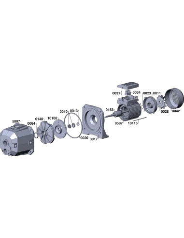 Насосна станція Euroaqua DP 355 inox 075 кВт, бак 24 літри - 4