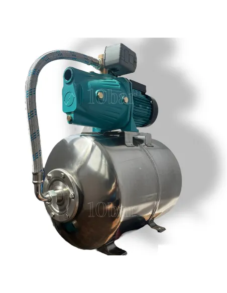 Насосная станция Euroaqua JET 100 A/a inox 0.75 кВт, бак 24 литра - 1