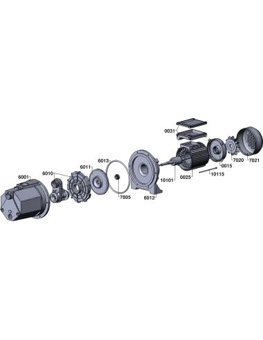 Поверхневий відцентровий насос Euroaqua JET 40 055 кВт - 4