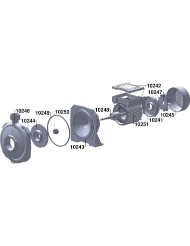 Поверхневий відцентровий насос Euroaqua SC60 11 кВт - 4