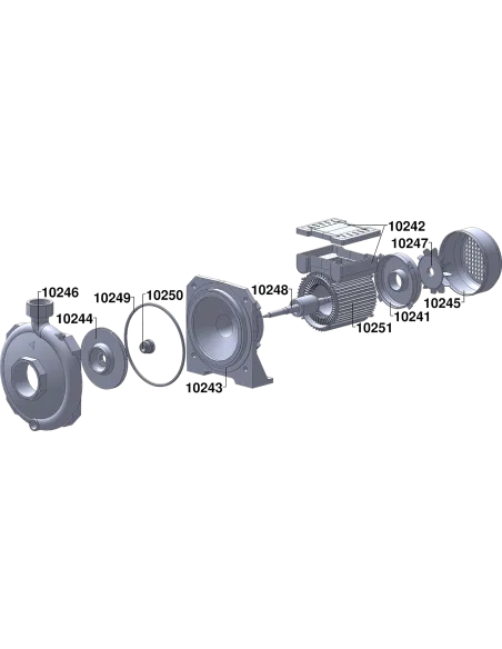 Поверхневий відцентровий насос Euroaqua SC60 11 кВт - 4