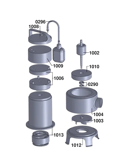 Фекальний насос Euroaqua MC 10/50 11 кВт без різального механізму - 4