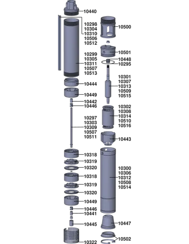 Центробежный глубинный насос Euroaqua 90 QJD 122 - 1.1 кВт, пульт управления, кабель 10 метров - 4