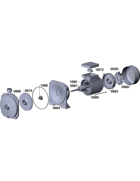 Центробежный поверхностный насос Delta CPM158 0.75 кВт - 4