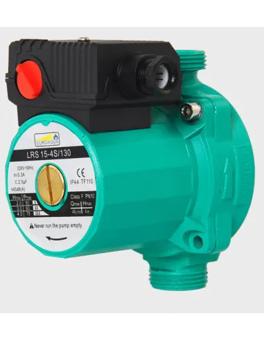 Циркуляционный насос Euroaqua LRS 15/6 - 130, с гайками - 5